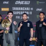 ศึกใหญ่แห่งปี! บอสใหญ่ชาตรี นำทัพนักกีฬาแถลงข่าว ONE 170 “ตะวันฉาย VS ซุปเปอร์บอน” จากสังเวียนสู่ภาพยนตร์ฮอลลีวูดฟอร์มยักษ์