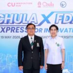 จุฬาฯ ผนึกกำลังอย. แถลงความร่วมมือ “การบูรณาการความร่วมมือเพื่อส่งเสริมนวัตกรรมและพัฒนาผลิตภัณฑ์สุขภาพสู่การต่อยอดเชิงพาณิชย์” เดินหน้าสร้างระบบนิเวศนวัตกรรมสุขภาพไทย เชื่อมงานวิจัยสู่การใช้ประโยชน์จริงอย่างยั่งยืน
